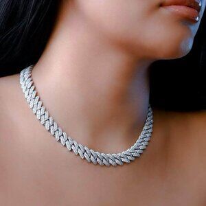 Cuban Link Choker - 16"